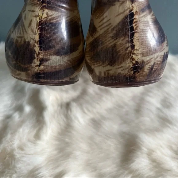 Capelli New York Cheetah Print Rain Boots - Picture 4 of 10
